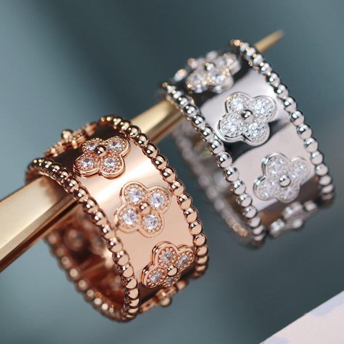 [Mystic] クローバーカレイドスコープリング 10MM