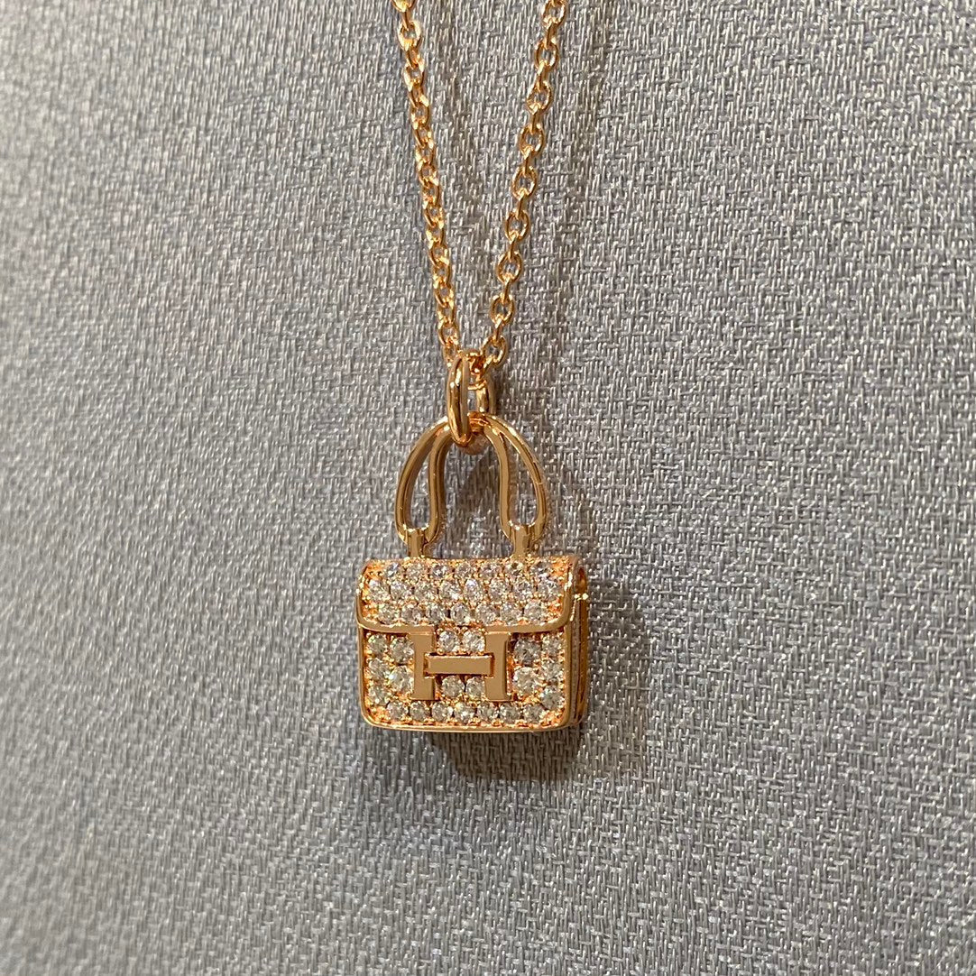 [Mystic]CONSTANCE PEDANT DIAMOND NECKLACE