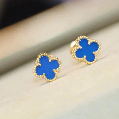 [Mystic]CLOVER MINI 9.5MM ターコイズ イヤリング