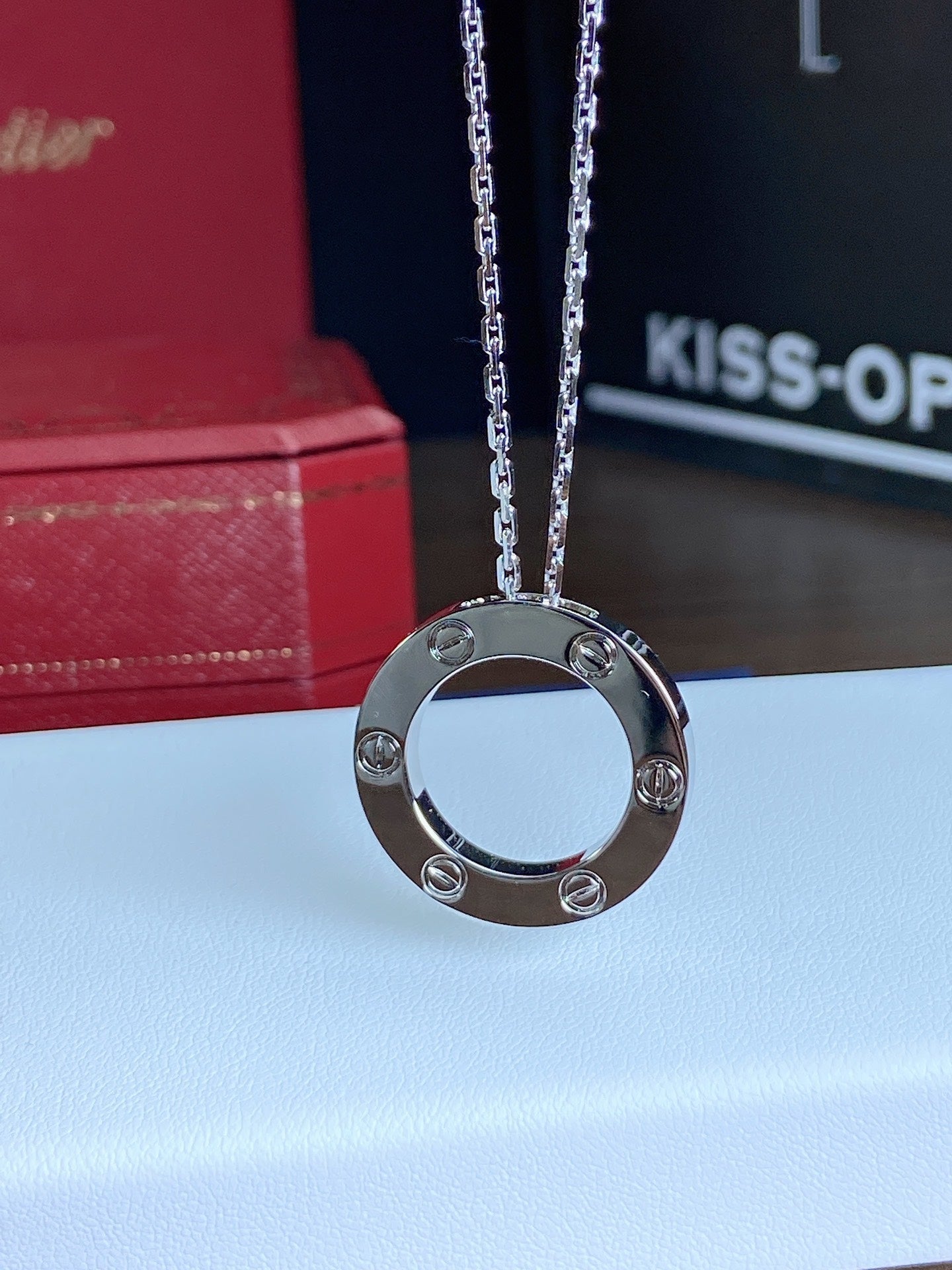 [Mystic]LOVE NECKLACE 16MM