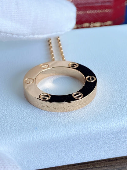 [Mystic]LOVE NECKLACE 16MM