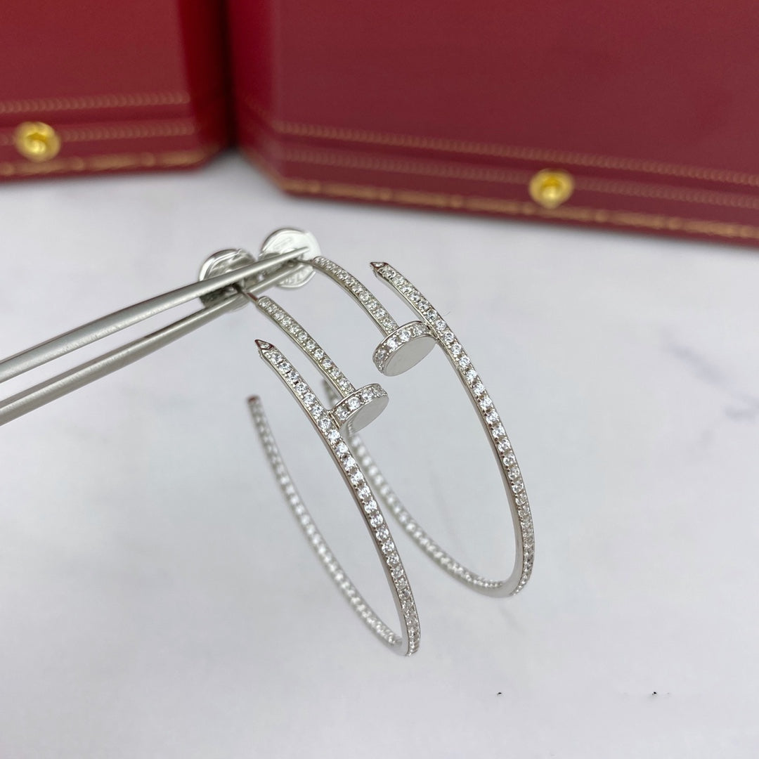 [Mystic]ジャストピアスフルダイヤモンド 1.8MM