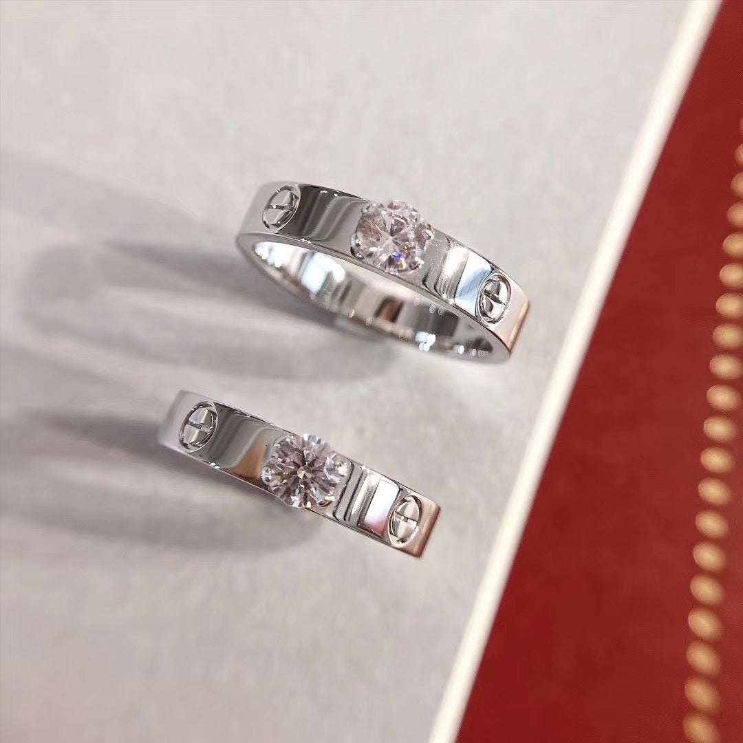 [Mystic]ラブリング 3.6mm 1ビッグダイヤモンド