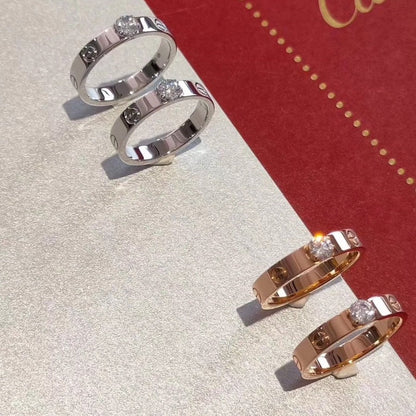 [Mystic]ラブリング 3.6mm 1ビッグダイヤモンド
