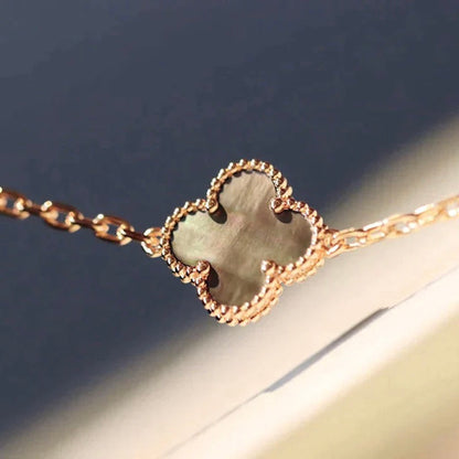 [Mystic]CLOVER 20 MOTIFS LASER DIAMOND NECKLACE