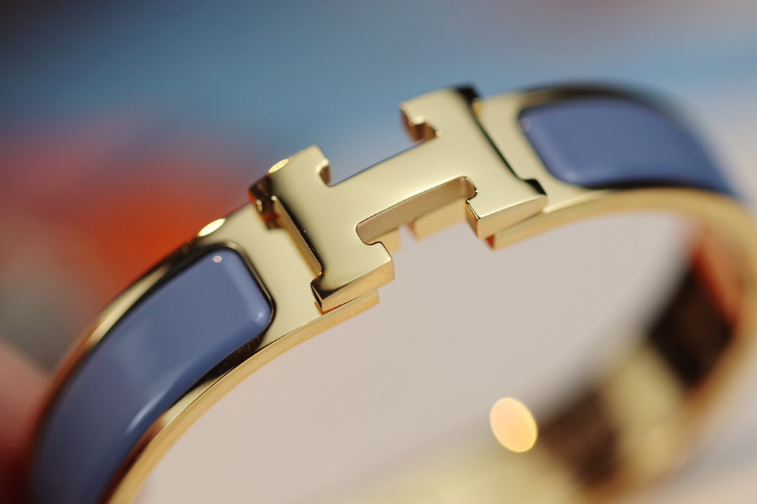 [Mystic]H ブレスレット 12MM ブルーグレー