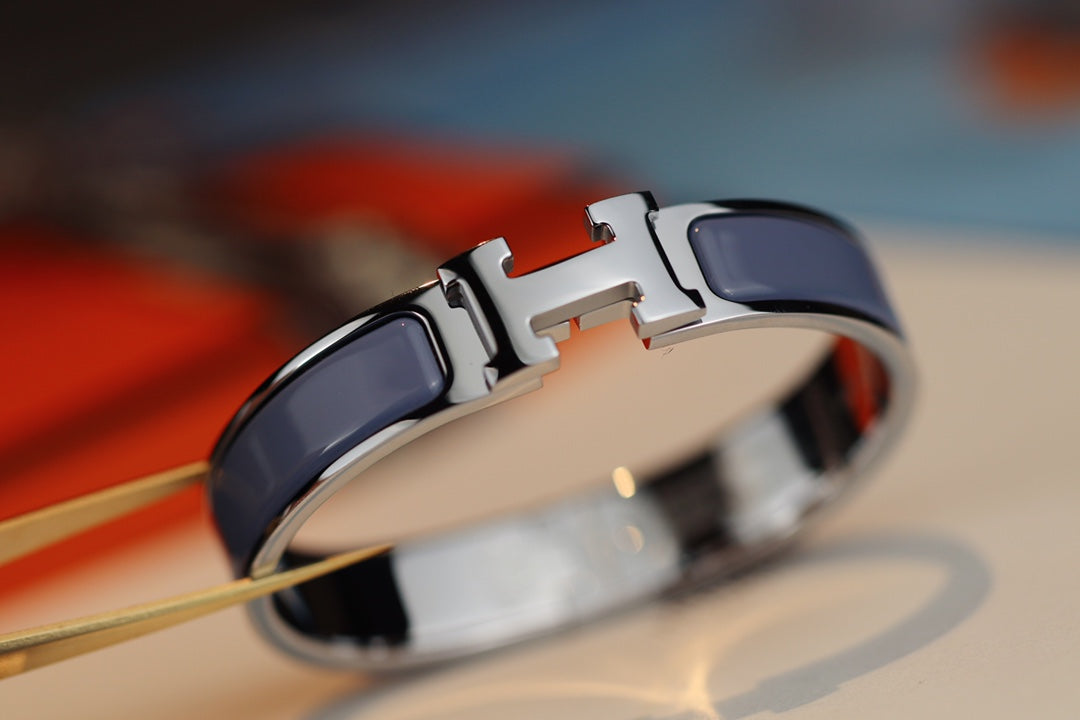 [Mystic]H ブレスレット 12MM ブルーグレー
