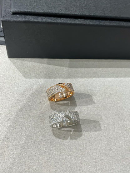 [Mystic]LIENS EVIDENCE  DIAMOND PAVED RING