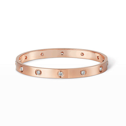 [Mystic]ラブブレスレット 6.1mm 10ダイヤモンド