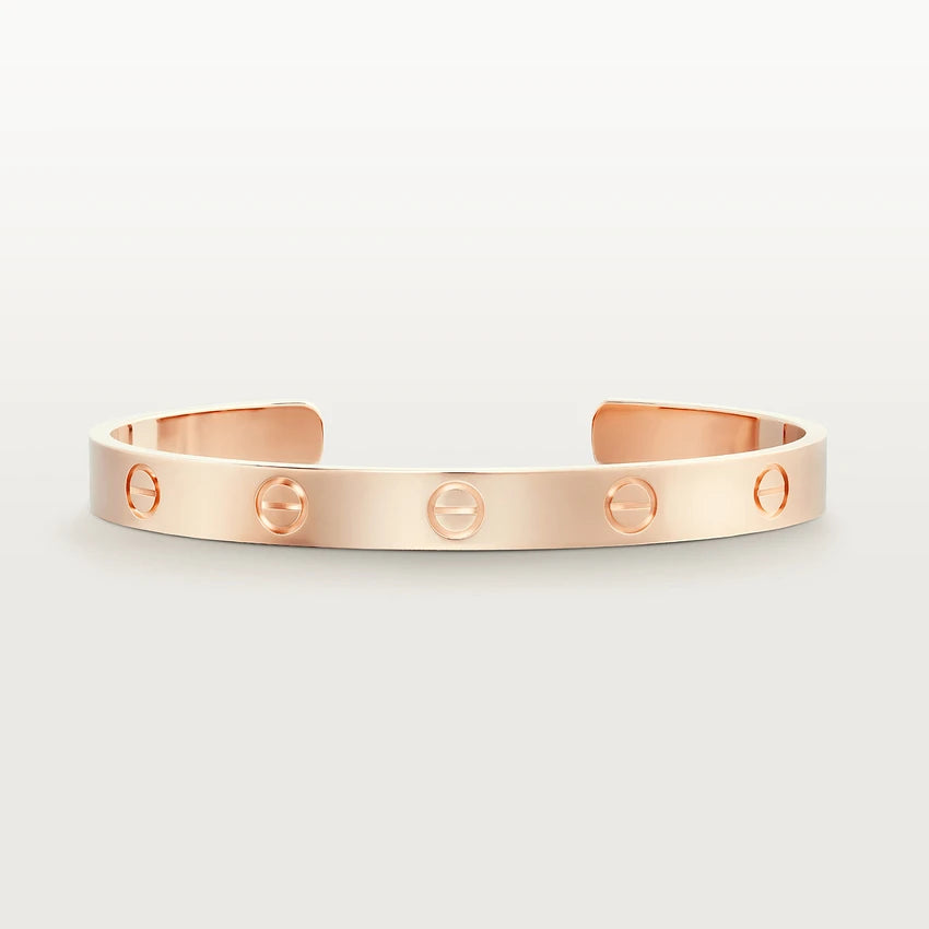 [Mystic]LOVE ブレスレット 6.1MM オープンカフ
