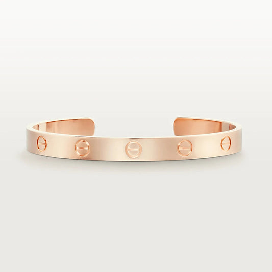 [Mystic]LOVE ブレスレット 6.1MM オープンカフ