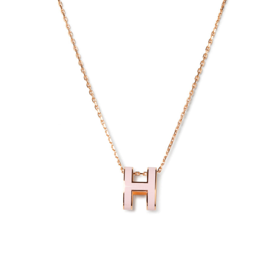 [Mystic]POP H PEDANT PINK GOLD