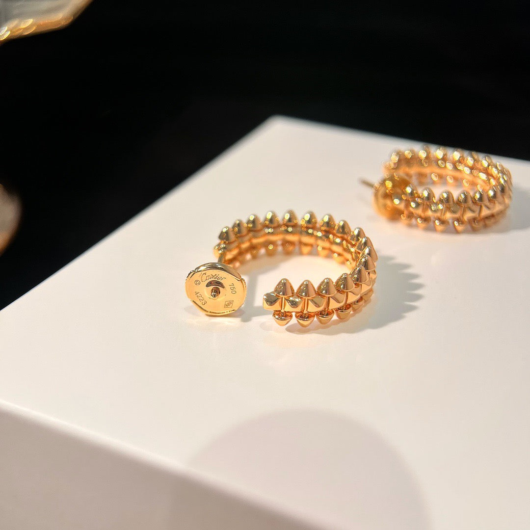 [ミスティック]クラッシュ スモール フープピアス