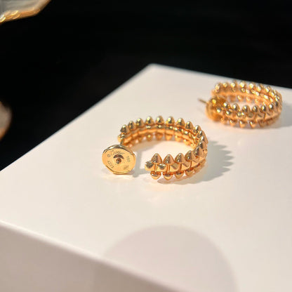 [ミスティック]クラッシュ スモール フープピアス