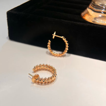 [ミスティック]クラッシュ スモール フープピアス