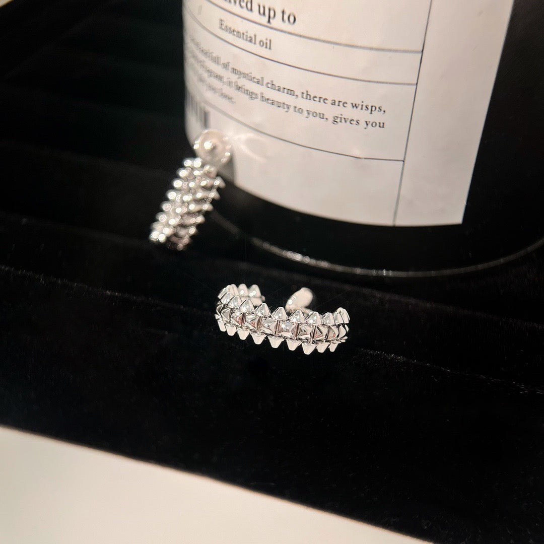 [ミスティック]クラッシュ スモール フープピアス