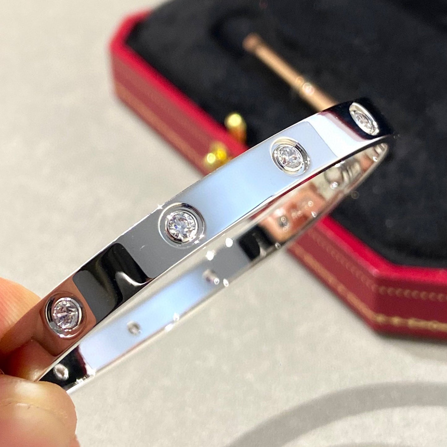 [Mystic]ラブブレスレット 6.1mm 10ダイヤモンド