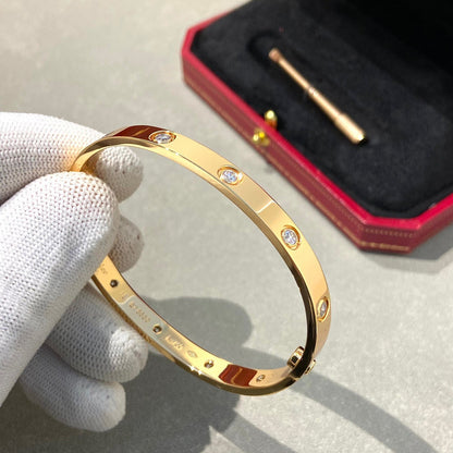 [Mystic]ラブブレスレット 6.1mm 10ダイヤモンド