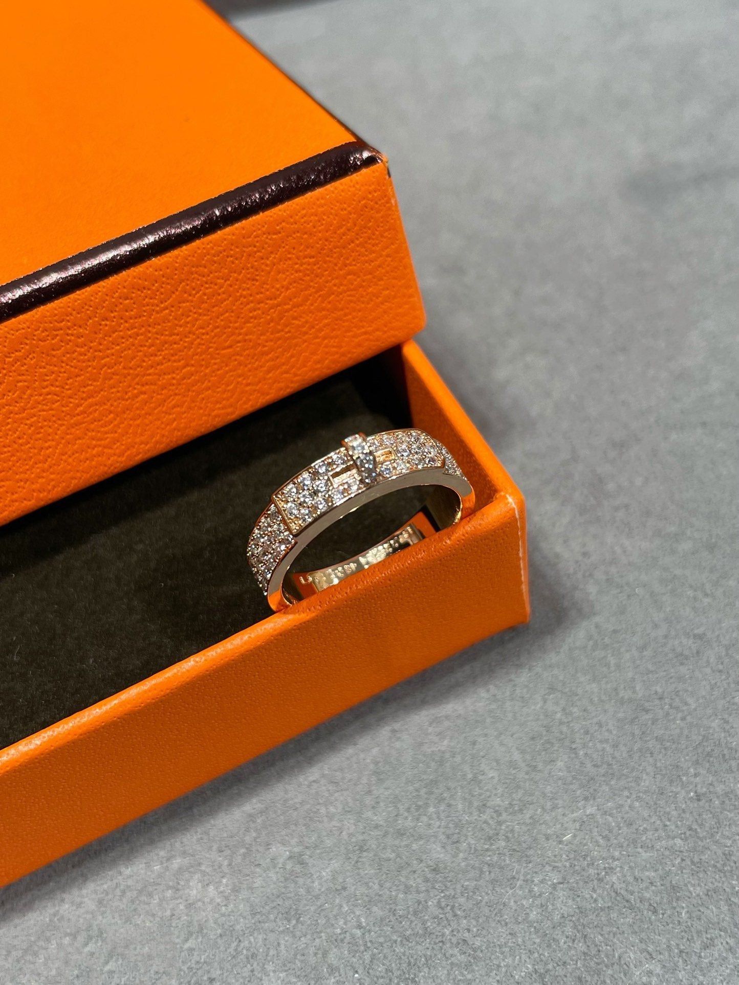 [Mystic]KELLY PINK GOLD DIAMOND RING