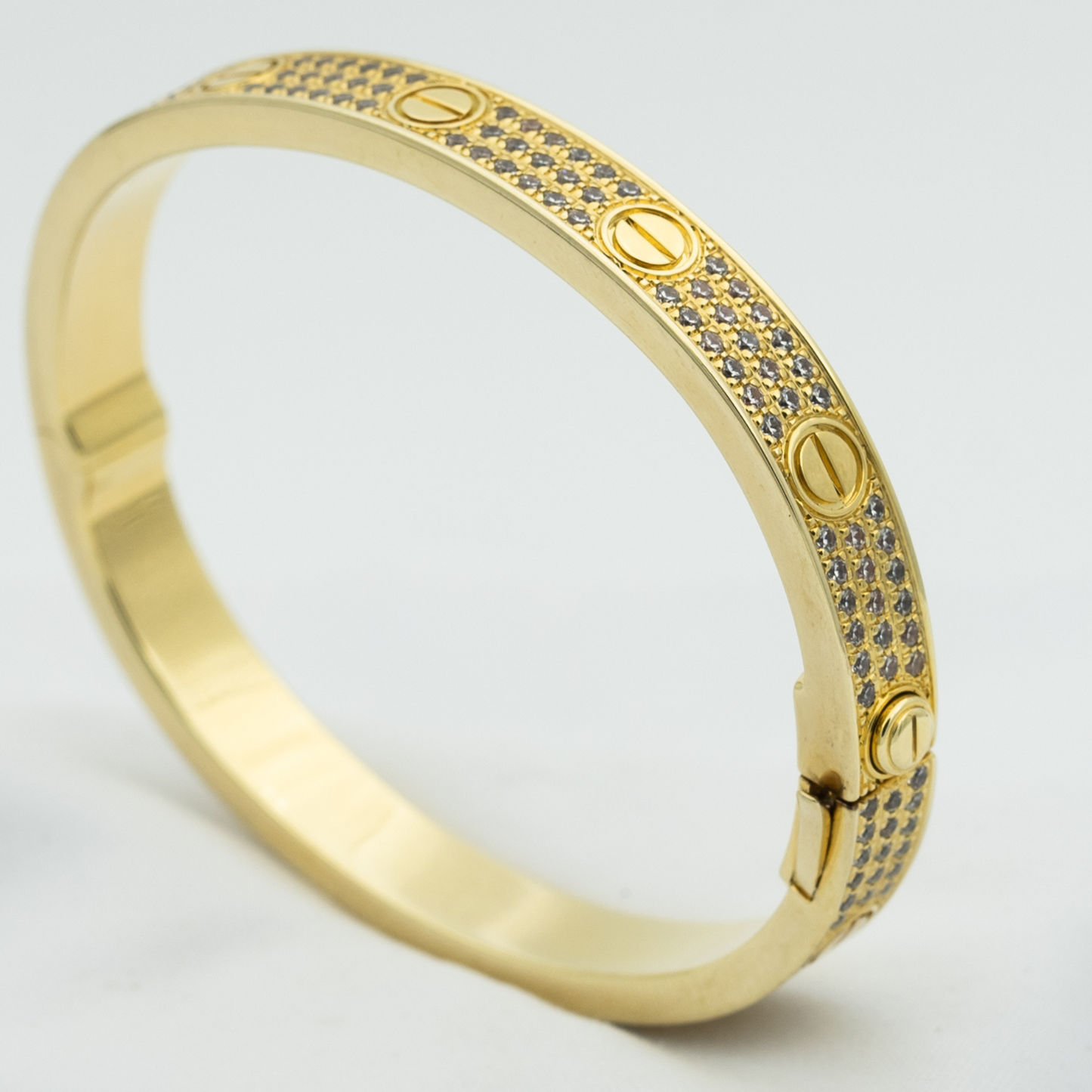 [Mystic]ラブブレスレット 6.1mm パヴェダイヤモンド