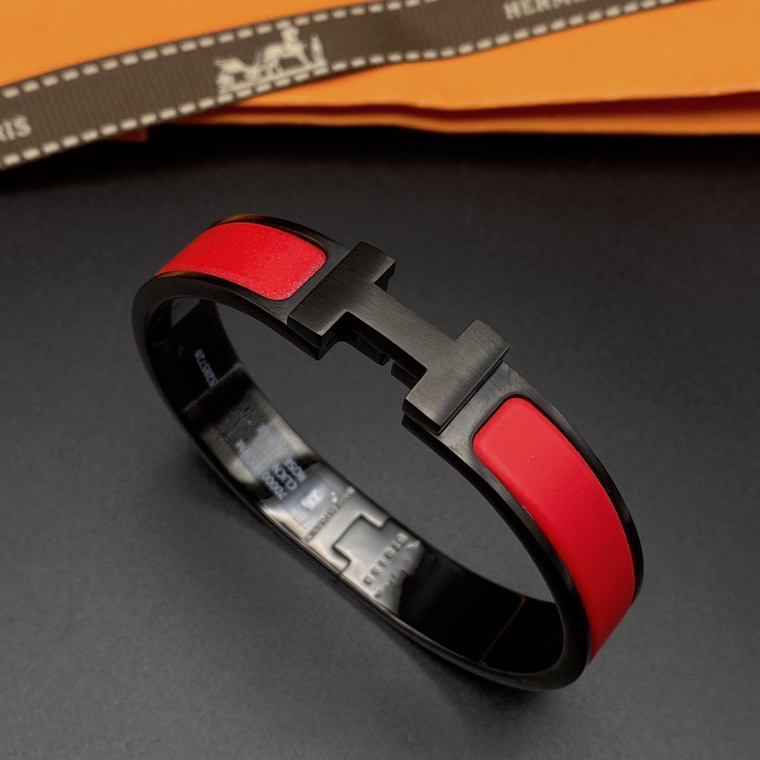 [Mystic]CLIC H M SO BLACK RED BRACELET