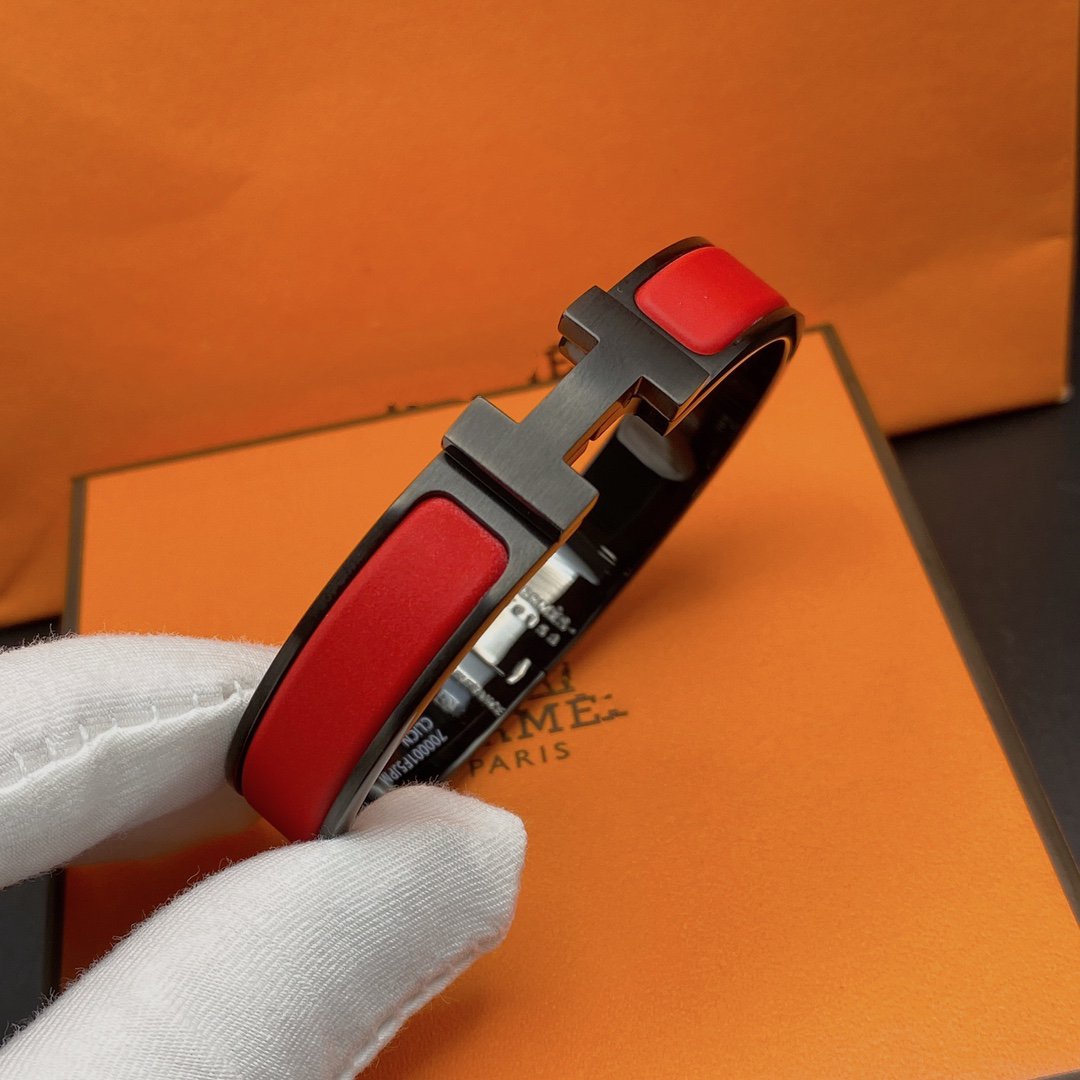 [Mystic]CLIC H M SO BLACK RED BRACELET