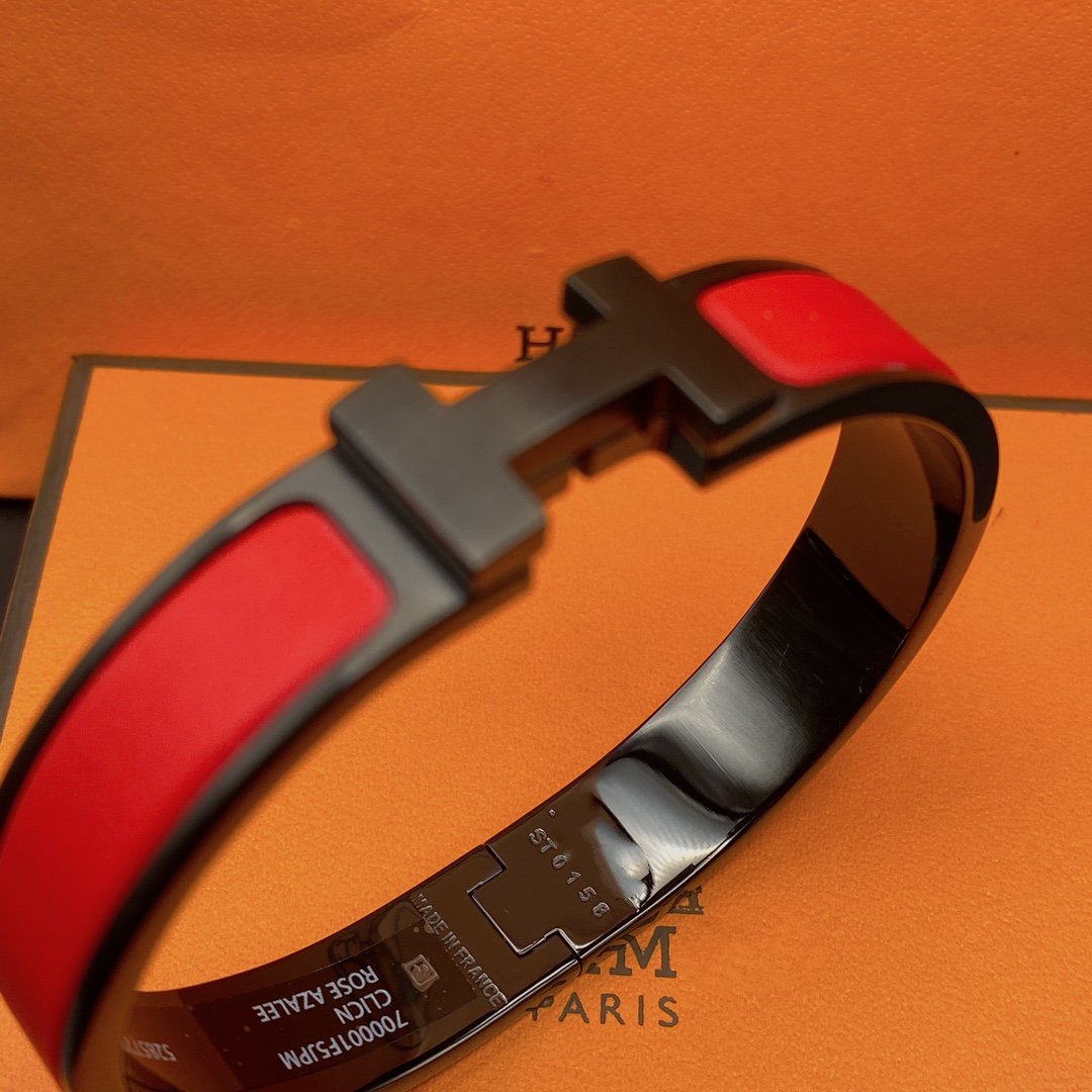 [Mystic]CLIC H M SO BLACK RED BRACELET