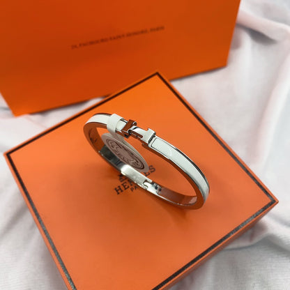 [Mystic]CLASSIC HM CLIC WHITE 8MM エナメルブレスレット