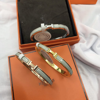 [Mystic]クラシック HM CLIC グリーン 8MM エナメルブレスレット