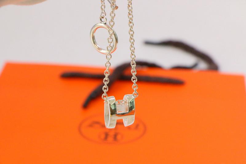 [Mystic]HM NECKLACE H LETTER OVAL SERIES