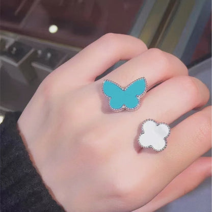 [Mystic]指にはめるラッキーリング 青