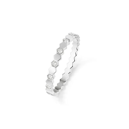 [Mystic]BEE LOVE RING SILVER DIAMOND