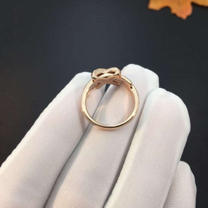 [Mystic]JEUX DE PINK GOLD DIAMOND RING