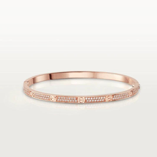 [Mystic]LOVE ブレスレット、ダイヤモンド パヴェ、3.65mm