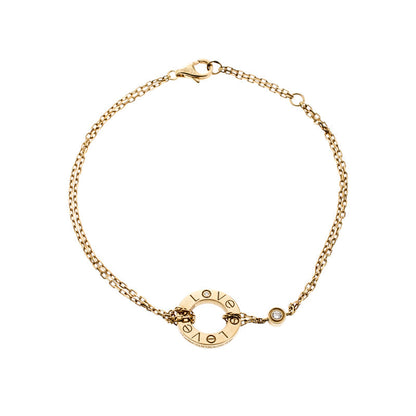 [Mystic]LOVE BRACELET 2 DIAMOND