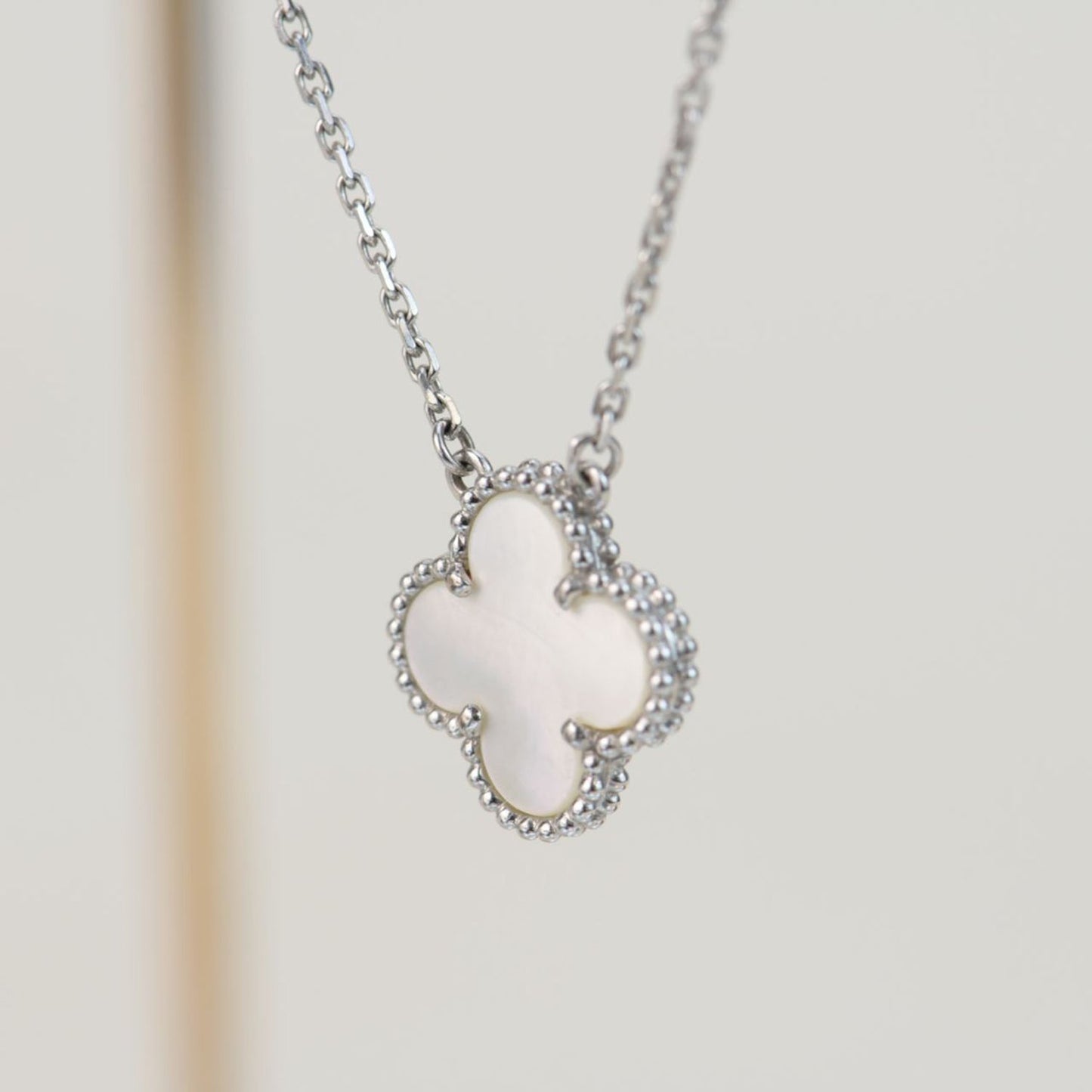 [Mystic]CLOVER 15MM マザーオブパール シルバー
