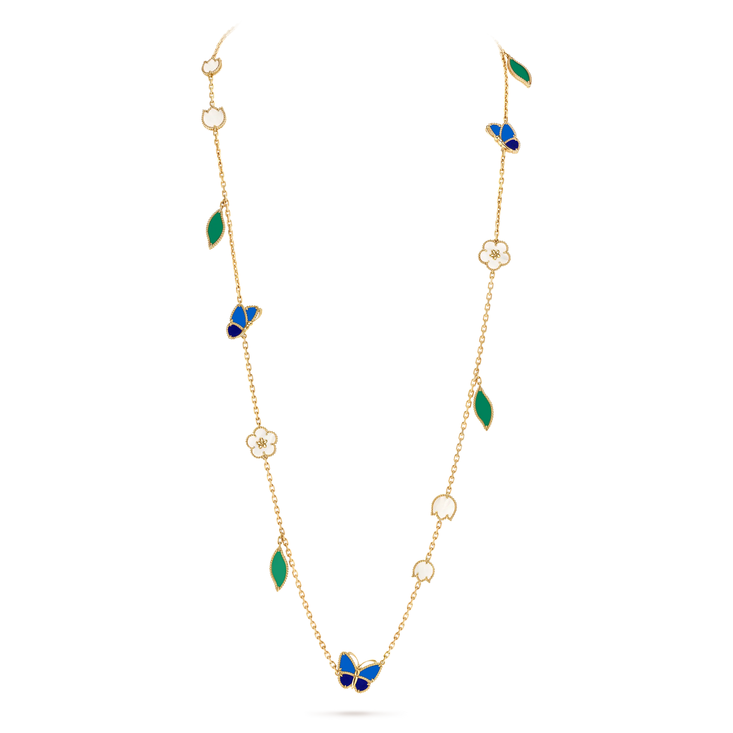 [Mystic] 26 NEW CLOVER 15 MOTIFS LUCKY NECKLACE